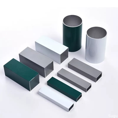aluminum square pip2020 New products China manufacturer wholesale aluminum tube pipe prices，powder coated aluminum pipe