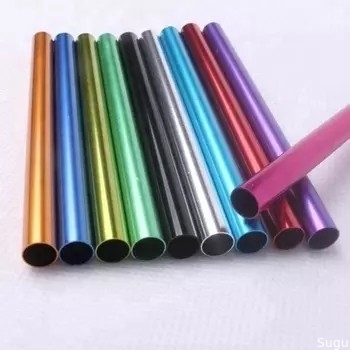 colourful anodized aluminium tubes/pipes for wind chime 6 buyers，powder coated aluminum pipe，aluminum alloy pipe