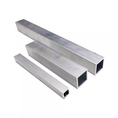 powder coated aluminum pipe，6063 6061 aluminum alloy square tube hollow tube rectangular aluminum tube square flat
