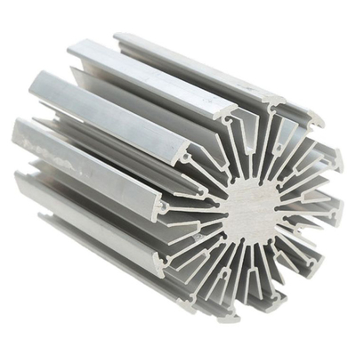 Customize Aclidinium Long Linear Led Skived Aluminium Alloy Electronic Profile Extrusion Heat Sinks Bar