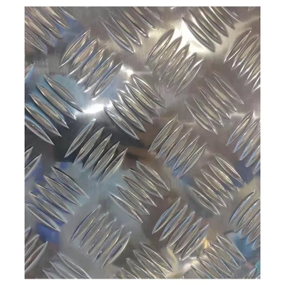 Decorate floors walls aluminum embossed sheet checkered plate weight alloy 1050 1060 1100 6063 5052 for trailer
