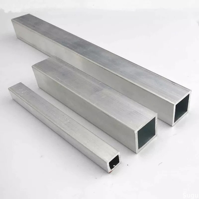 anodized aluminum pipe，Different Size Aluminum Tubing 6063 t5 Hollow Rectangular Aluminium Square pipe/cost price