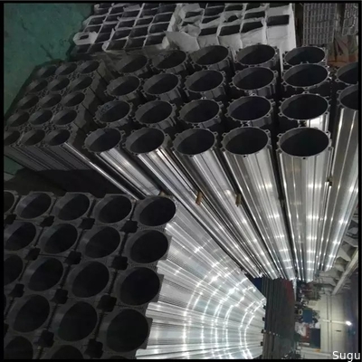 Professional alloy extrusion for bicycle frame pipes customized 6063 pneumatic/air cylinder pipe 38mm diameter aluminum