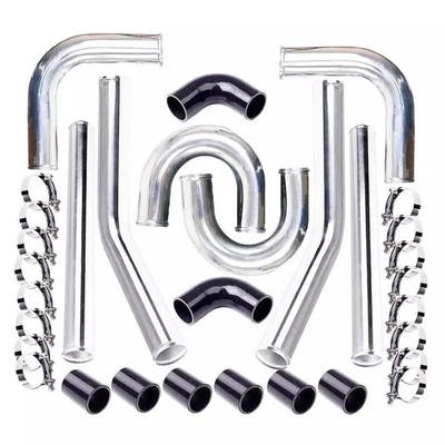 4" Polished Aluminum Universal Intercooler 450*140*50, Universal Intercooler for Sale