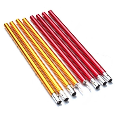 aluminum coil pipe，Outdoor Telescopic Aluminum Tarp Pole Camping Tent Pole，powder coated aluminum pipe