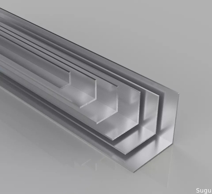 ISO9001 Right 90 Degree Aluminum Angle 6201 6205 T5 Aluminum Alloy Profile