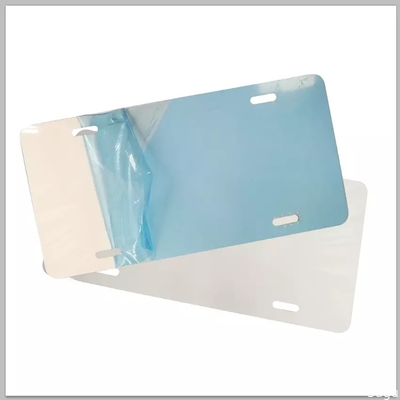 Customized Blank Aluminum Sublimation License Plates Car License Plate Decorative Car Number Plate
