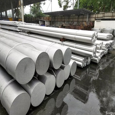 China Supplier High quality aluminum billet 6063 6061 aluminium alloy bar rod，	6061 aluminum flat bar