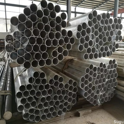 1050 1060 1070 2A12 2024 3003 5052 5083 5A02 6061 6063 7005 7075 t6 anodized aluminum square pipe round oval tube profil
