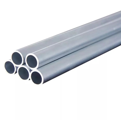 6063 6061 6082 A6N01 silver color rectangle anodized aluminum pipe，powder coated aluminum pipe，large diameter aluminum p