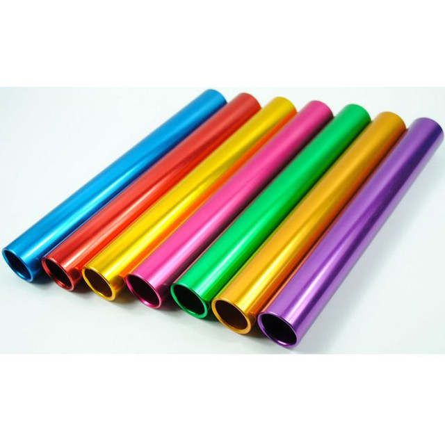 China factory Customized Color Gold Aluminium 6061 6063 7075 Anodized Aluminum Pipes and Seamless Tubes Extruded Hollow
