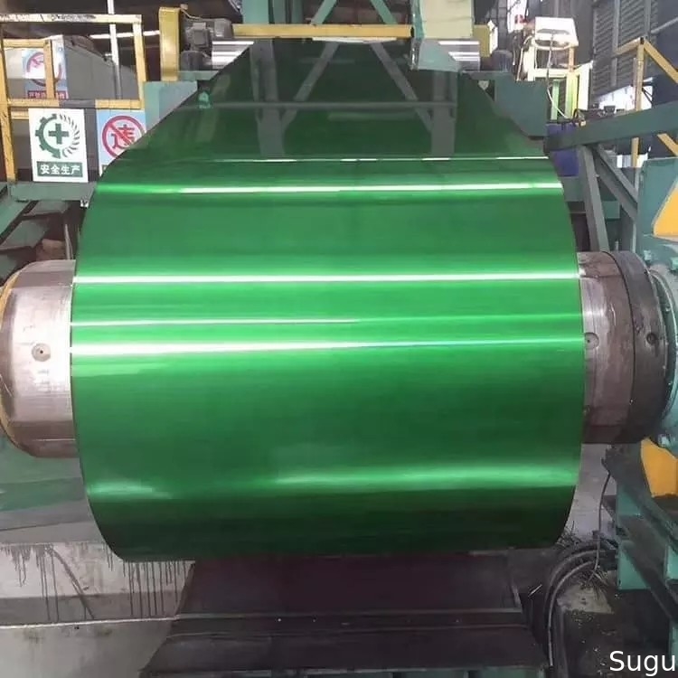 1100 3003 5052 Prepainted Coated Mirror Hammered Brushed Aluminum Coil，pre painted aluminium coil