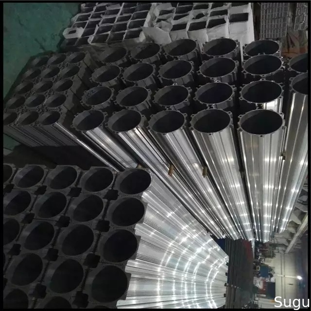 Professional alloy extrusion for bicycle frame pipes customized 6063 pneumatic/air cylinder pipe 38mm diameter aluminum