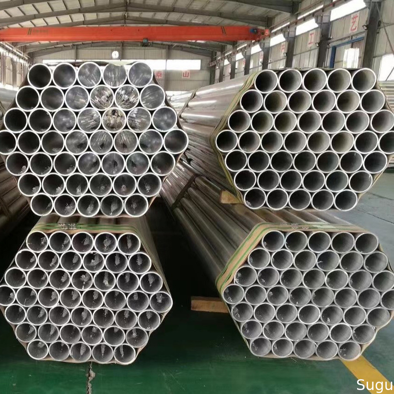 Factory 6061/6063 Aluminum Alloy Square Round Rectangle Aluminum Hexagonal Pipe Large Diameter Anodized Aluminum Pipe Pr