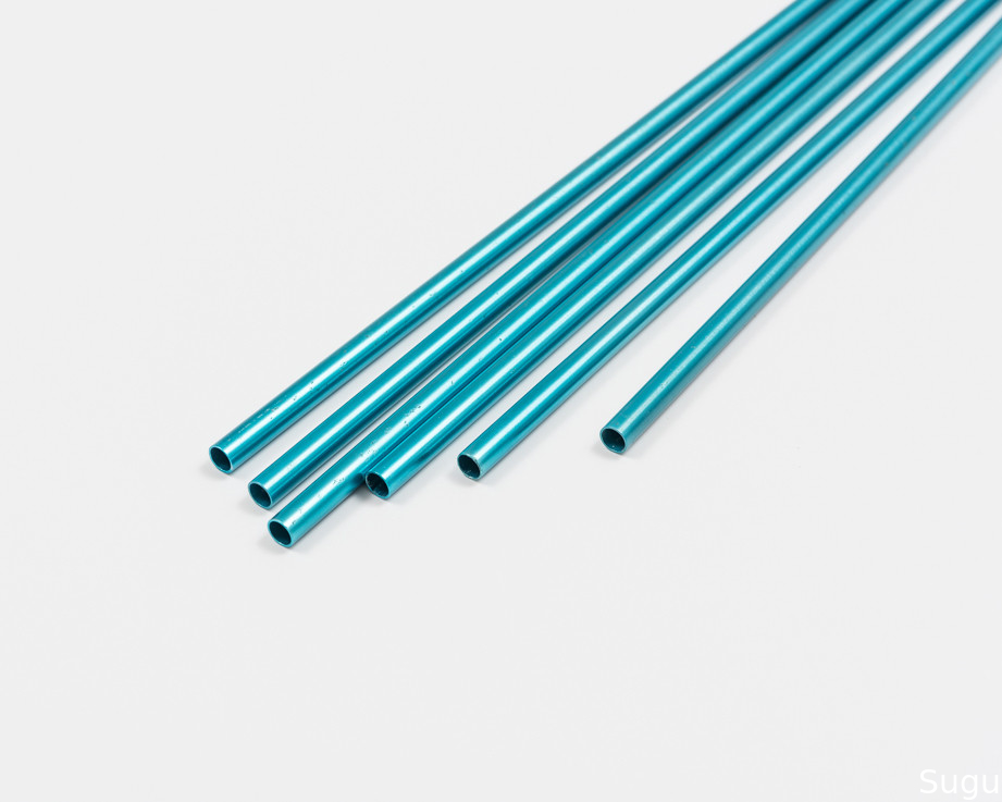 Small precise anodized colorful 5mm 6mm 7mm 10mm extruded aluminum round pipe