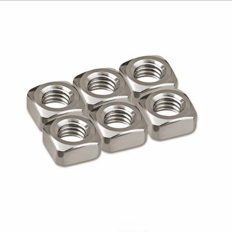 standard industrial aluminum profile connector accessories square nut M4 M5 M6 M8 square square nut