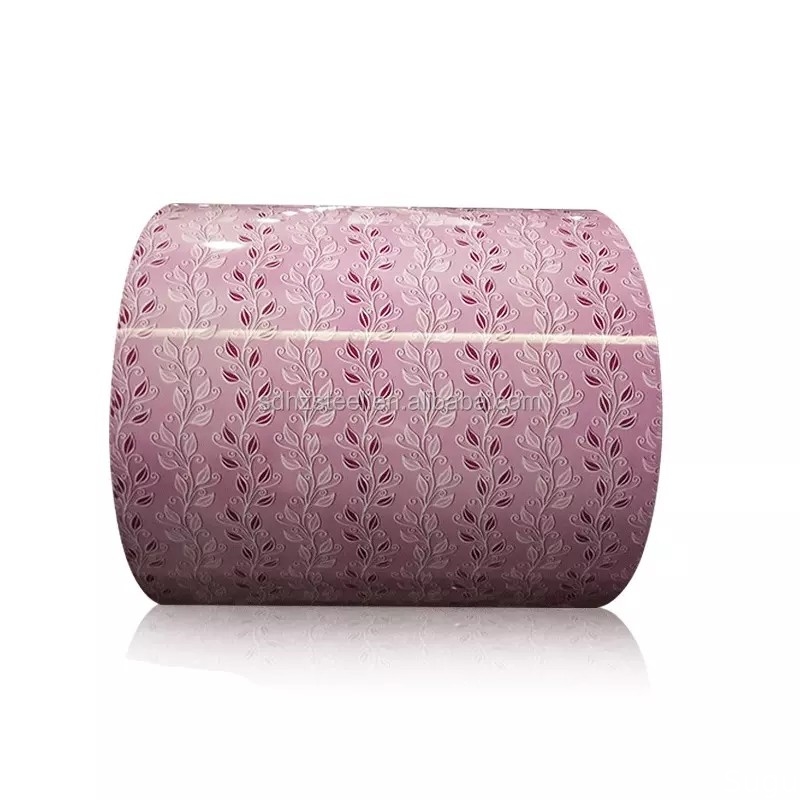 embossed aluminium coil，flower printing color coated painted prepainted aluminum coil 1 buyer，pre painted aluminium coil