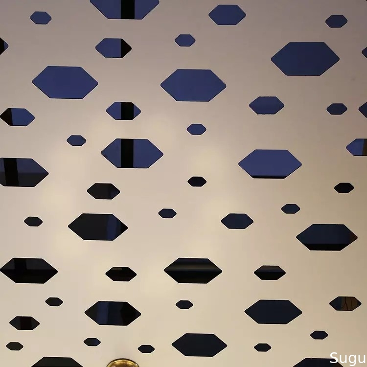 Aluminum metal ceiling sandwich panels plates sheets composite interior wall panel ceiling decoration fire preventing